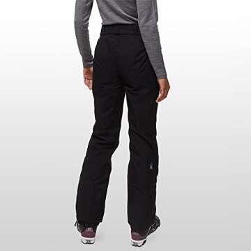 Spyder womens Winner Gore-tex skiing pants, Black, 6 US
