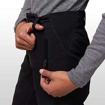 Spyder womens Winner Gore-tex skiing pants, Black, 6 US