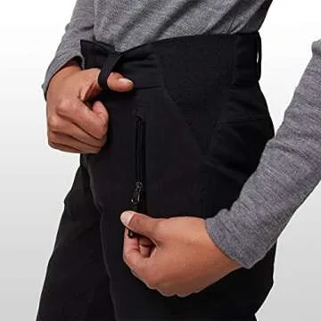 Spyder womens Winner Gore-tex skiing pants, Black, 6 US