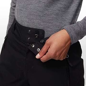 Spyder womens Winner Gore-tex skiing pants, Black, 6 US