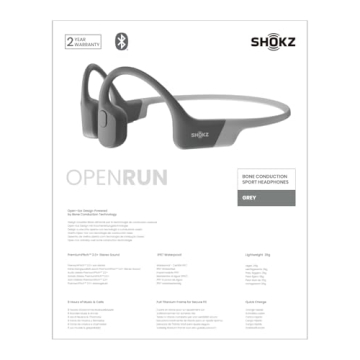 SHOKZ OpenRun Bone Conduction Sport Headphones