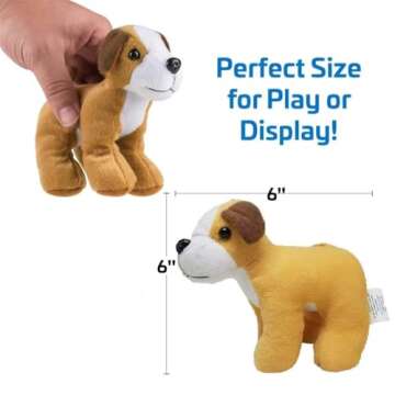 Soft Plush Puppy Dog Stuffed Animal Variety Pack
