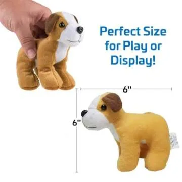 Soft Plush Puppy Dog Stuffed Animal Variety Pack