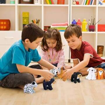 Soft Plush Puppy Dog Stuffed Animal Variety Pack