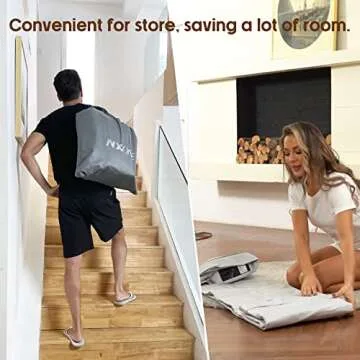 NXONE Air Mattress with Built-in Pump for Ultimate Comfort