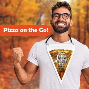 Real Pizza Pocket Necklace - Fun Gag Gift for Pizza Lovers