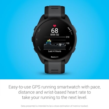Garmin Forerunner 165 GPS Watch - Certified Refurbished