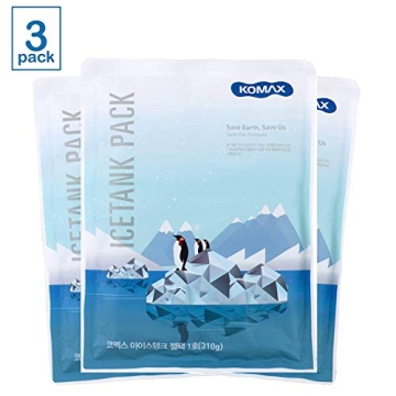 Reusable Gel Ice Packs - 8 Hour Cooling, BPA-Free Set of 3