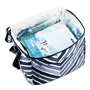 Reusable Gel Ice Packs - 8 Hour Cooling, BPA-Free Set of 3