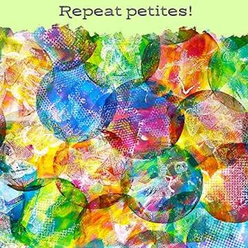 Gel Press Petites Monoprinting Plates 3 piece - Circle Triangle Square - for Printmaking, Scrapbooking, Paper Crafts, Home Decor and More - 10812-CIR