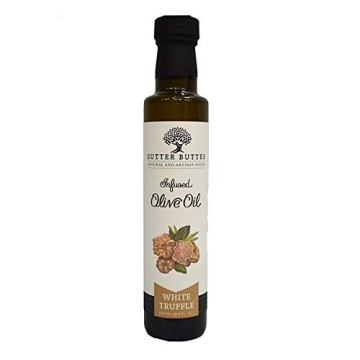 Sutter Buttes White Truffle Infused Olive Oil - Luxurious 8.5 FL. OZ. Culinary Experience