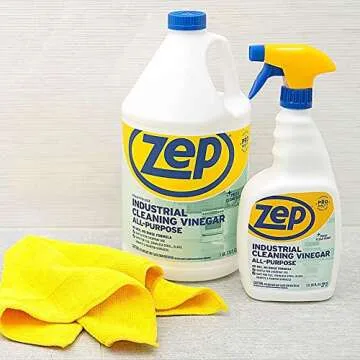 Zep All-Purpose Cleaner With Vinegar - 1 Gallon (Case of 4) R48410 - Gentle for Everyday Use