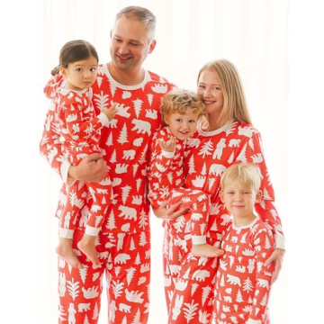 Vaenait Family Matching Christmas Pajamas for Everyone