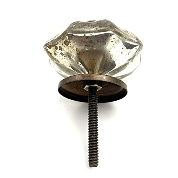 Shabby Restore Antique Mercury Glass Cabinet Knobs Pack of 10