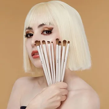 Jessup 10Pcs Precision Eye Makeup Brushes Set