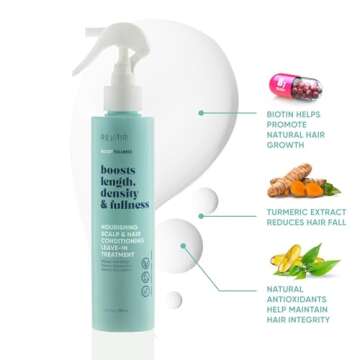 REVAIR Nourishing Scalp & Hair Conditioning Leave-In Treatment - Volumizing Leave-In Conditioner Spr...