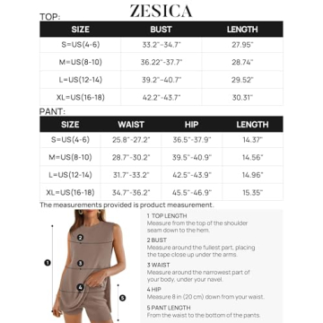 Trendy ZESICA Women's Summer Lounge Set for Comfort