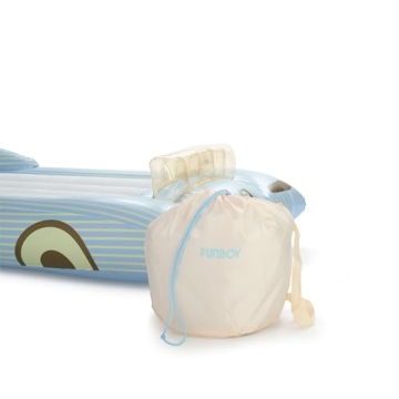 FUNBOY Kids Blue Inflatable Travel Bed - Perfect for Sleepovers