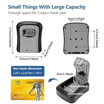 AT1NTEN Key Lock Box - Secure Key Storage Solution
