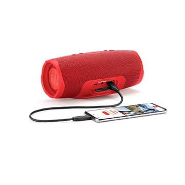 JBL Charge 4 - Waterproof Portable Bluetooth Speaker - Red