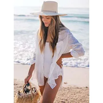 Stylish Women's Beachwear Bikini Cover Up for Summer Fun