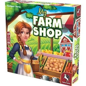 My Farm Shop - Game by Pegasus Spiele 2-4 Players – Games for Family – 30-45 Mins of Gameplay ?...