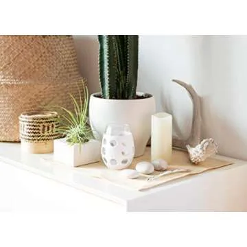 Lifefactory Wine Glass with Protective Silicone Sleeve, 4 Count (Pack of 1), White