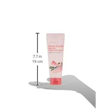 Gentle Peach Foam Cleanser for Soft Radiant Skin