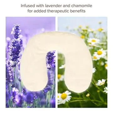 Bed Buddy Neck Pillow with Heatable Aromatherapy Comfort