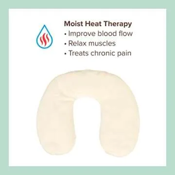 Bed Buddy Neck Pillow with Heatable Aromatherapy Comfort