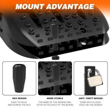 ALL-TOP Recovery Traction Boards for Ultimate Off-Road Adventures