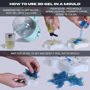 Mehron 3-D Gel | Special Effects Makeup for Halloween & Cosplay