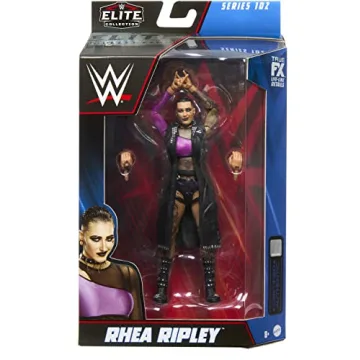 Mattel WWE Rhea Ripley Action Figure with Iconic Accessories