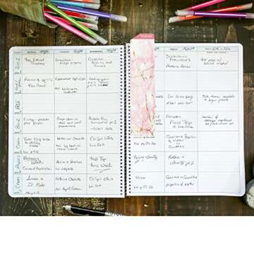 Elan Publishing HARDCOVER Combination Plan and Record Book - Lesson Plans and Grades