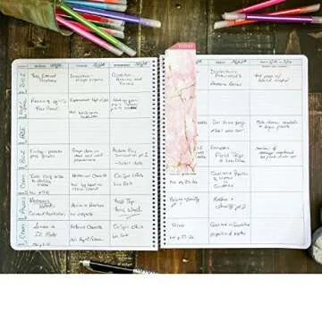 Elan Publishing HARDCOVER Combination Plan and Record Book - Lesson Plans and Grades