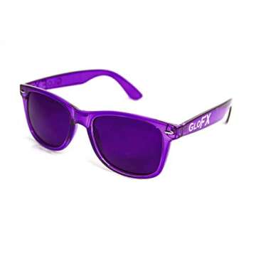 GloFX Violet Color Therapy Glasses - Enhance Mood & Creativity