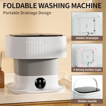 Portable Washing Machine & Dryer Combo 11L RURFANGSHENG