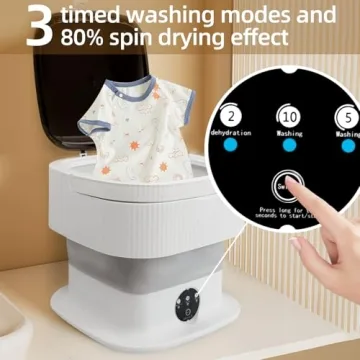 Portable Washing Machine & Dryer Combo 11L RURFANGSHENG
