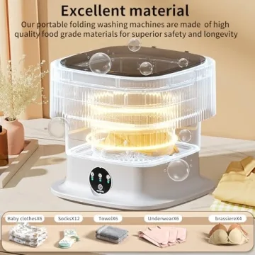Portable Washing Machine & Dryer Combo 11L RURFANGSHENG