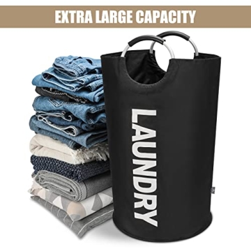DOKEHOM Large Laundry Basket - 95L Collapsible Hamper