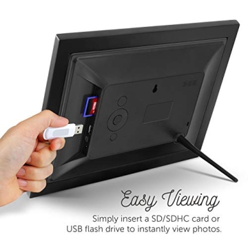 Aluratek 7 Inch Digital Photo Frame with Auto Slideshow