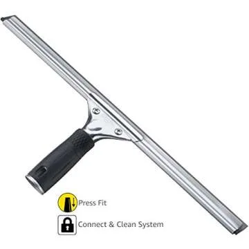 Unger Professional Steel Squeegee for Streak-Free Windows