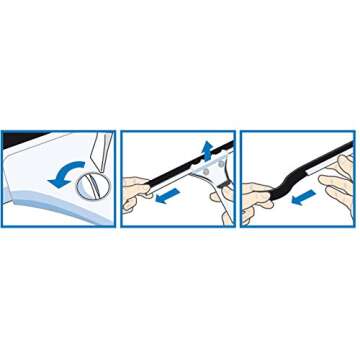 Unger Professional Steel Squeegee for Streak-Free Windows