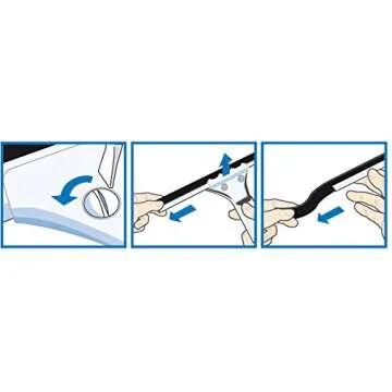 Unger Professional Steel Squeegee for Streak-Free Windows