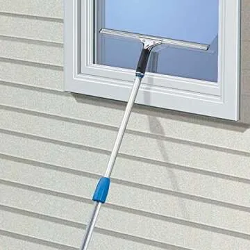 Unger Professional Steel Squeegee for Streak-Free Windows