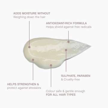 KEVIN.MURPHY ANGEL.RINSE - Hair Repair Conditioner - For Fine Coloured Hair - Colour Safe Conditioner - Sulphate-Free - For Moisture & Conditioning - Delicate Scent - 250 mL / 8.4 fl oz