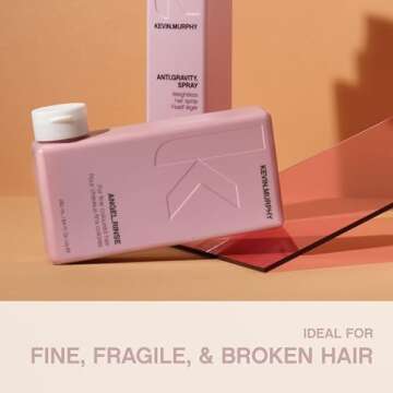 KEVIN.MURPHY ANGEL.RINSE - Hair Repair Conditioner - For Fine Coloured Hair - Colour Safe Conditioner - Sulphate-Free - For Moisture & Conditioning - Delicate Scent - 250 mL / 8.4 fl oz
