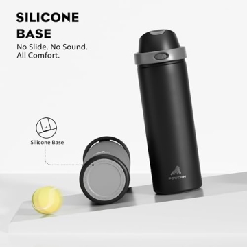 POWCAN 24 oz Stainless Steel Water Bottle for All Activities