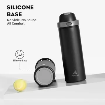 POWCAN 24 oz Stainless Steel Water Bottle for All Activities