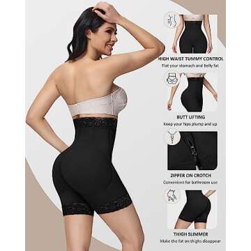 Buy SHAPSHE Tummy Control Shapewear BBL Shorts Today!